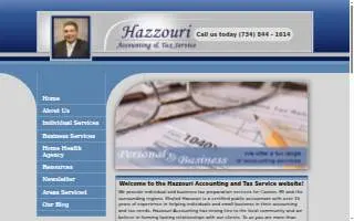Hazzouri Accounting and Tax Service website