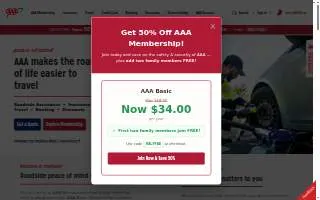 AAA Insurance - John Finch Insurance Agency website