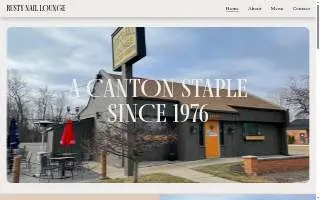 Rusty Nail Lounge website