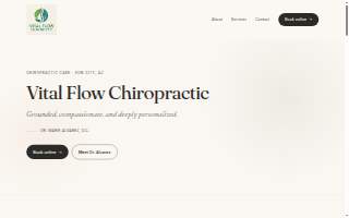 Vital Flow Wellness and Chiropractic at Brackney Chiropractic
