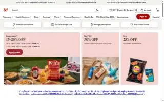 Walgreens of Canton website
