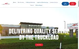 West Side Transport - Canton, Michigan website