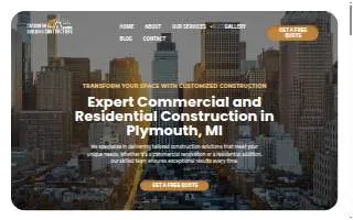 Crossbeam Building Contractors LLC of Canton website