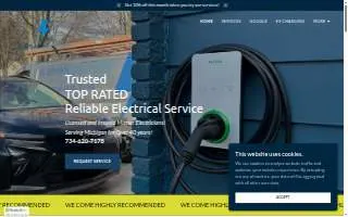 Sleiman Electric Company Licensed Residential & Commercial Electricians of Westland website