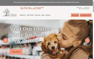 Parkview Animal Hospital of Troy website