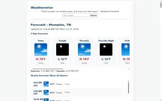 WeatherWise Heating and Air Conditioning website