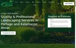 Wenke Landscaping website