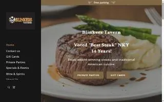 Blinkers Tavern website