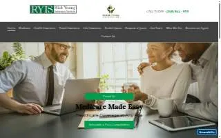 Rick Young Insurance website