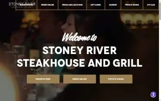 Stoney River Steakhouse and Grill website