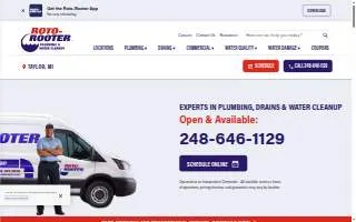 24 Hour Plumbing Company of Taylor website