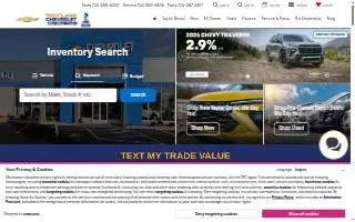 Taylor Chevrolet website