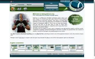 Gridiron Bar & Grill website