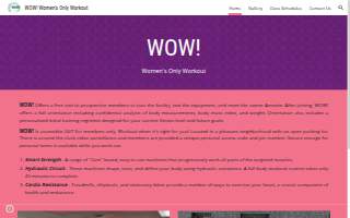 WOW! Women's Only Workout