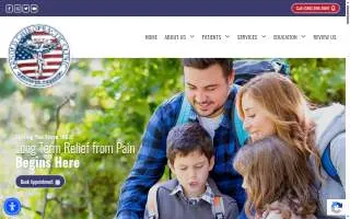 Arnold Chiropractic Clinic website