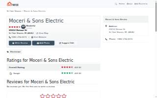 Moceri & Sons Electric
