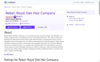 Rebel: Royal Oak Hair Company