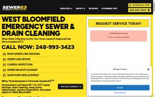 Sewer23™ - Plumbing, Sewer & Drain Cleaning of Royal Oak
