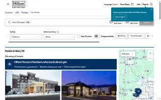 Tru by Hilton Novi Detroit website