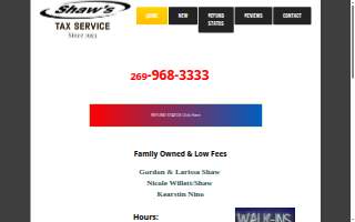 Shaw's Tax Service