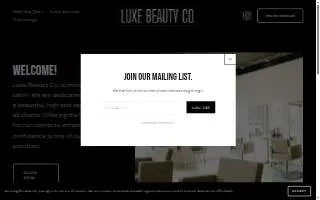 Salons by JC Bolingbrook website