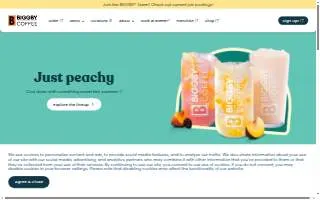 Biggby Coffee of Saginaw website
