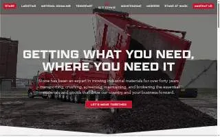 Stone Transport of Saginaw website