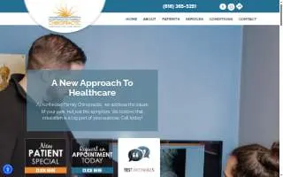 Kentwood Family Chiropractic website