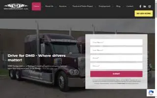 Dmr Transportation Llc website