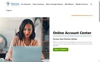 Meemic Insurance-Winston Agency website