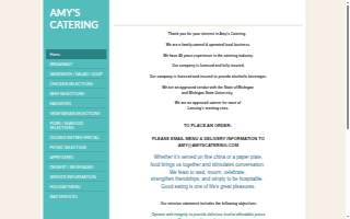 Amy's Catering