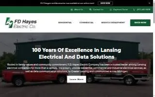FD Hayes Electric Company of East Lansing website