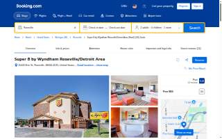 Super 8 by Wyndham Roseville/Detroit Area