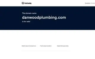 Dan Wood Plumbing, Heating, Cooling, & Electrical of Roseville website