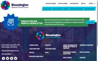 Bloomington Event Center website