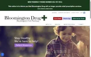 Bloomington Drug Co. website