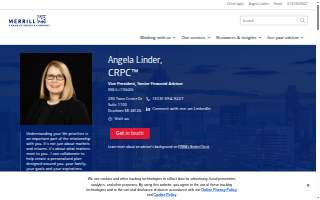 Merrill Lynch Financial Advisor Angela Linder