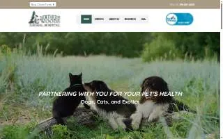 Northern Woods Animal Hospital website