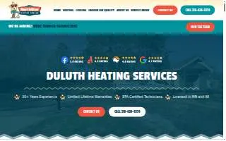 NorthStar Heating and Cooling website