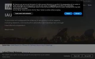 IAU Dental website