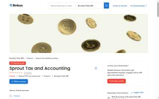 Sprout Tax and Accounting