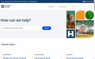 Hennepin Healthcare Brooklyn Park Pharmacy website