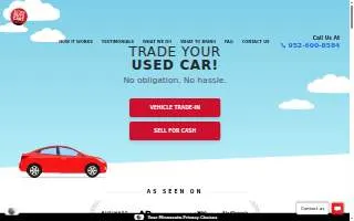 Luther Buys Cars website