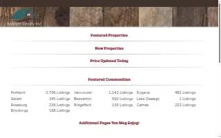 Market Realty, Inc website