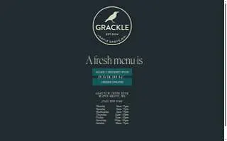 Grackle website