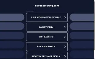 Hy-Vee Catering of Maple Grove website