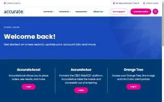 Accurate Auto & Tire Service - Powered by Victory website