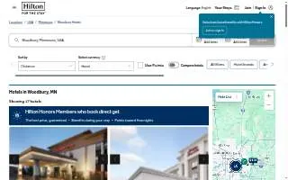 Hampton Inn Minneapolis/St. Paul-Woodbury website