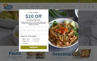 Let's Dish! of Eden Prairie website