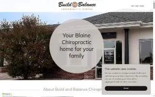 Build and Balance Chiropractic Center website